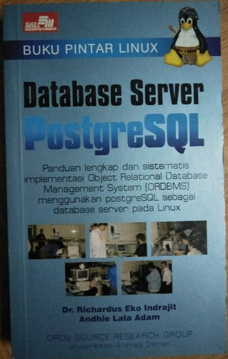 Buku Pintar Linux : Database Server PostgreSQ