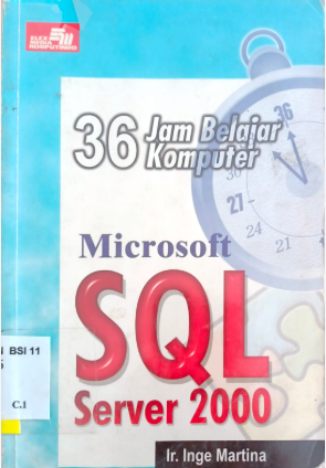 36 Jam Belajar Komputer Database Client /Serv