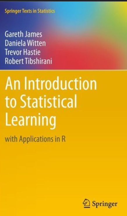 An Introduction to Statistical Learning: with Applications in R